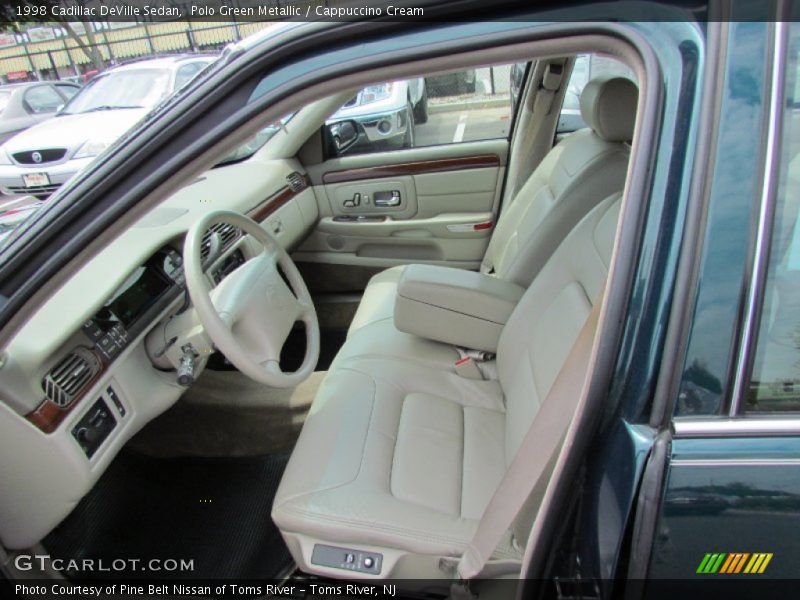 Polo Green Metallic / Cappuccino Cream 1998 Cadillac DeVille Sedan