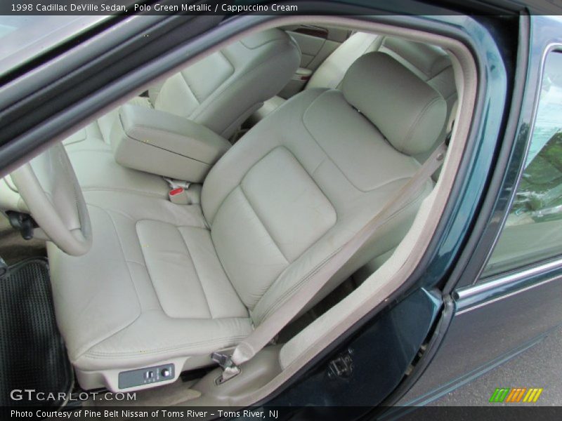 Polo Green Metallic / Cappuccino Cream 1998 Cadillac DeVille Sedan