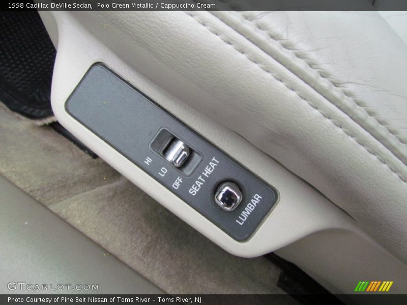 Polo Green Metallic / Cappuccino Cream 1998 Cadillac DeVille Sedan