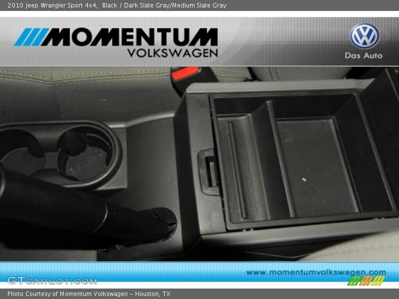 Black / Dark Slate Gray/Medium Slate Gray 2010 Jeep Wrangler Sport 4x4