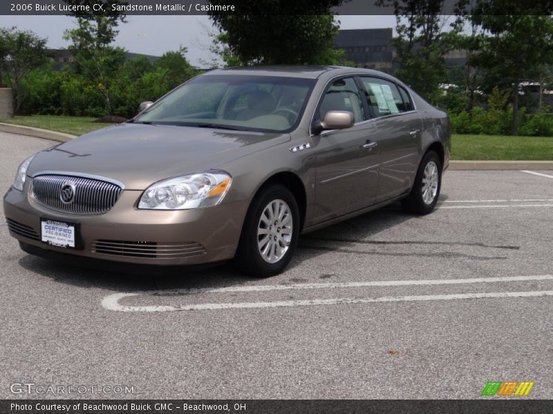 Sandstone Metallic / Cashmere 2006 Buick Lucerne CX