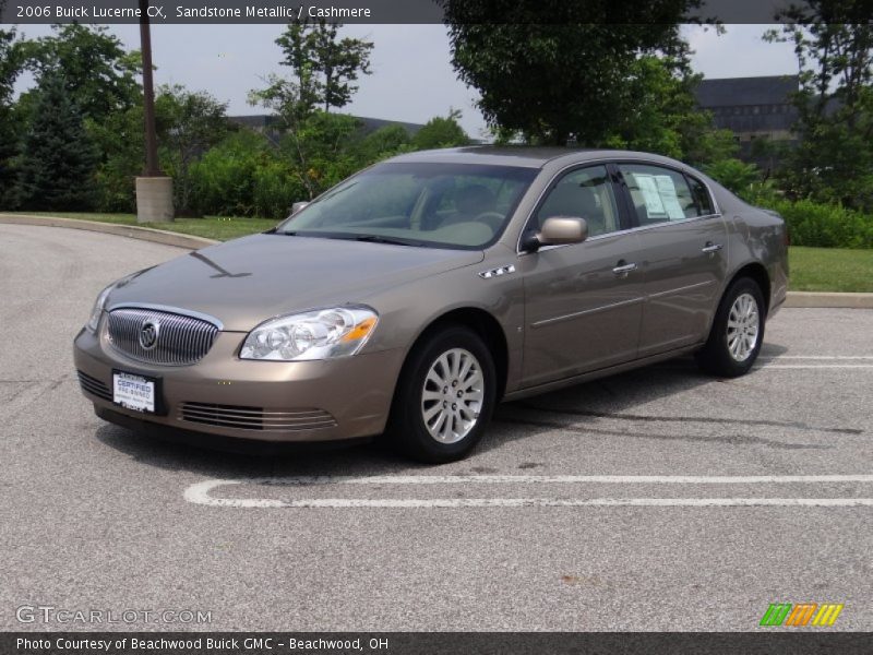 Sandstone Metallic / Cashmere 2006 Buick Lucerne CX
