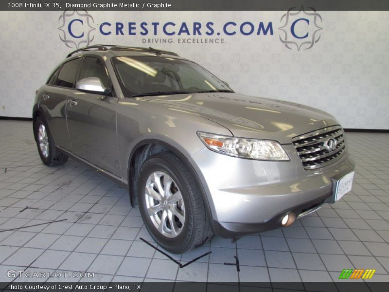 Diamond Graphite Metallic / Graphite 2008 Infiniti FX 35