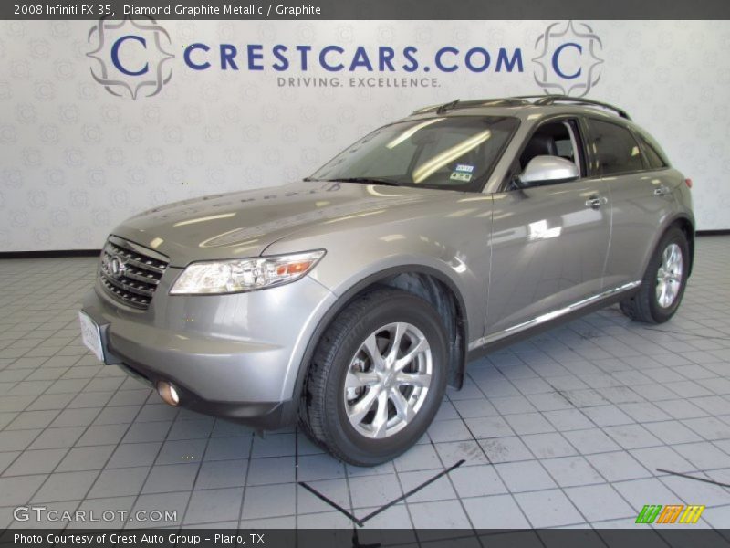 Diamond Graphite Metallic / Graphite 2008 Infiniti FX 35