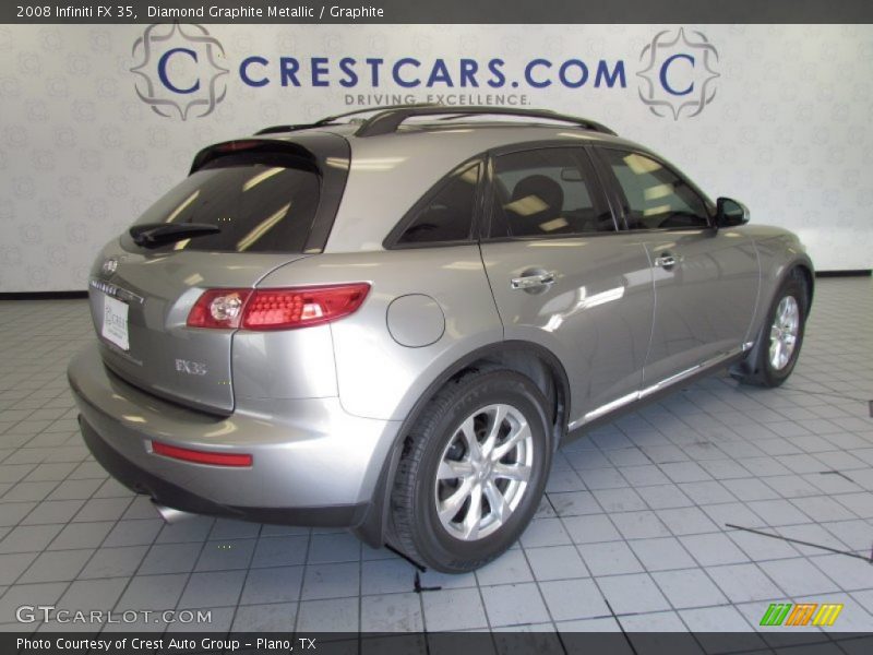 Diamond Graphite Metallic / Graphite 2008 Infiniti FX 35