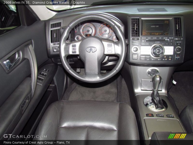 Diamond Graphite Metallic / Graphite 2008 Infiniti FX 35
