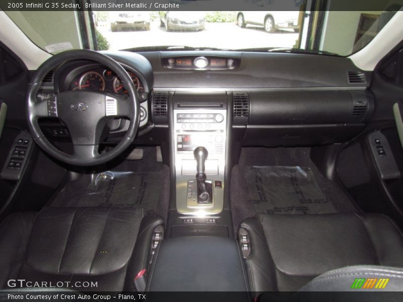 Brilliant Silver Metallic / Graphite 2005 Infiniti G 35 Sedan