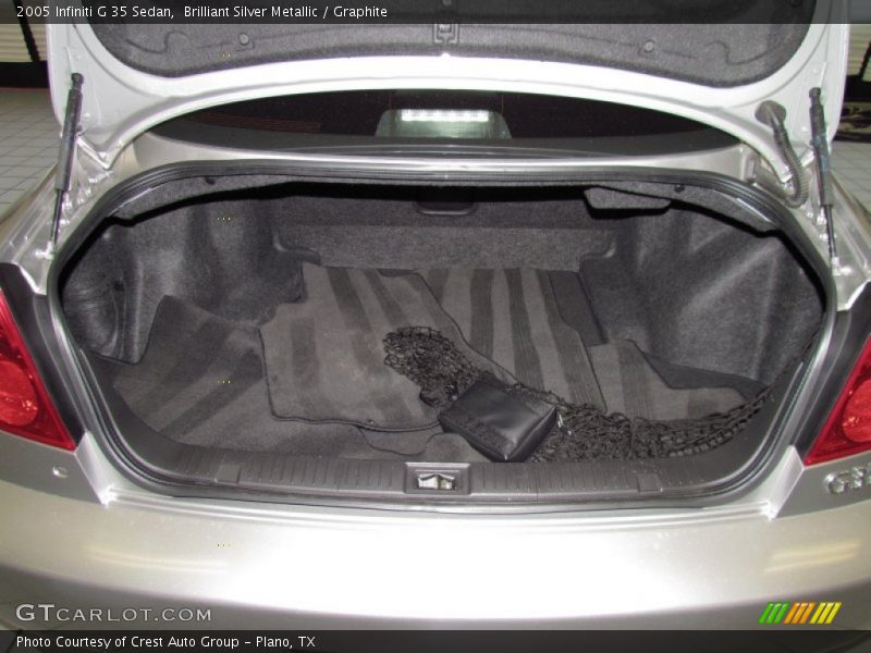 Brilliant Silver Metallic / Graphite 2005 Infiniti G 35 Sedan