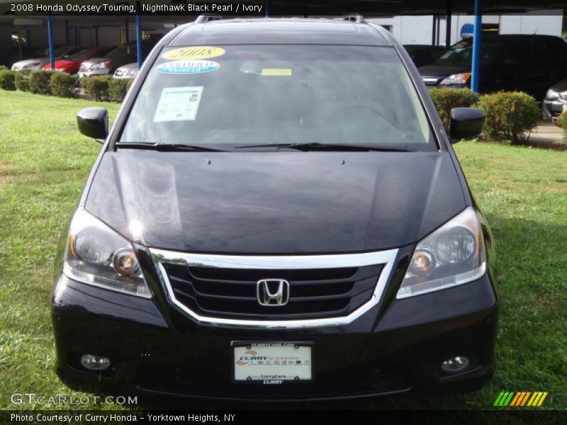 Nighthawk Black Pearl / Ivory 2008 Honda Odyssey Touring