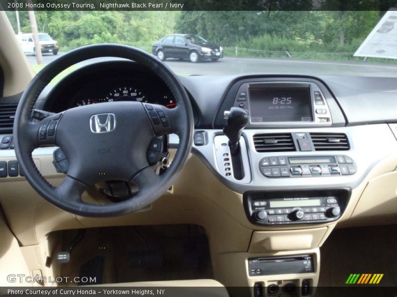 Nighthawk Black Pearl / Ivory 2008 Honda Odyssey Touring
