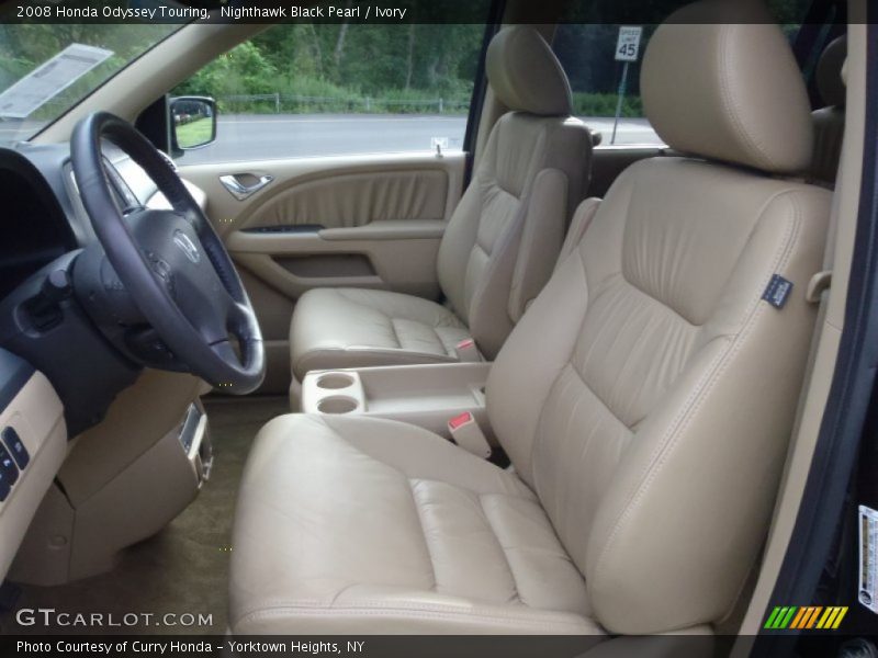 Nighthawk Black Pearl / Ivory 2008 Honda Odyssey Touring