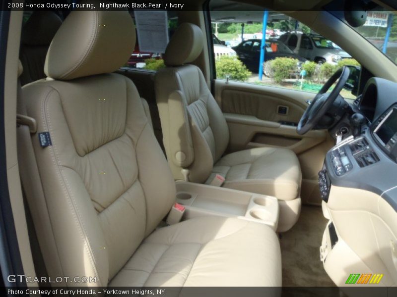 Nighthawk Black Pearl / Ivory 2008 Honda Odyssey Touring