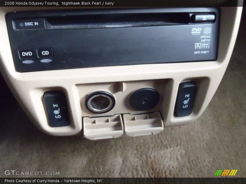 Nighthawk Black Pearl / Ivory 2008 Honda Odyssey Touring