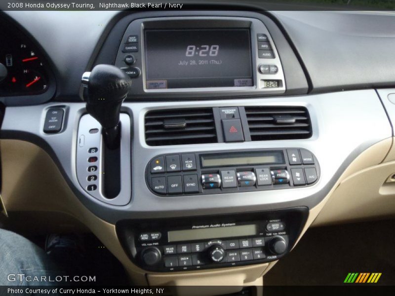 Nighthawk Black Pearl / Ivory 2008 Honda Odyssey Touring