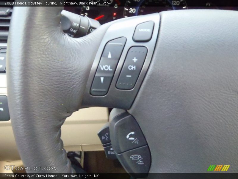 Nighthawk Black Pearl / Ivory 2008 Honda Odyssey Touring