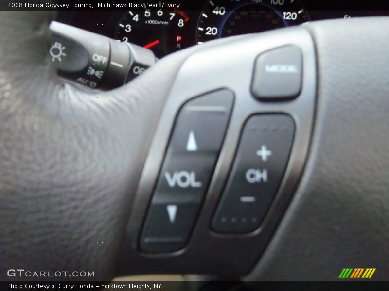 Nighthawk Black Pearl / Ivory 2008 Honda Odyssey Touring