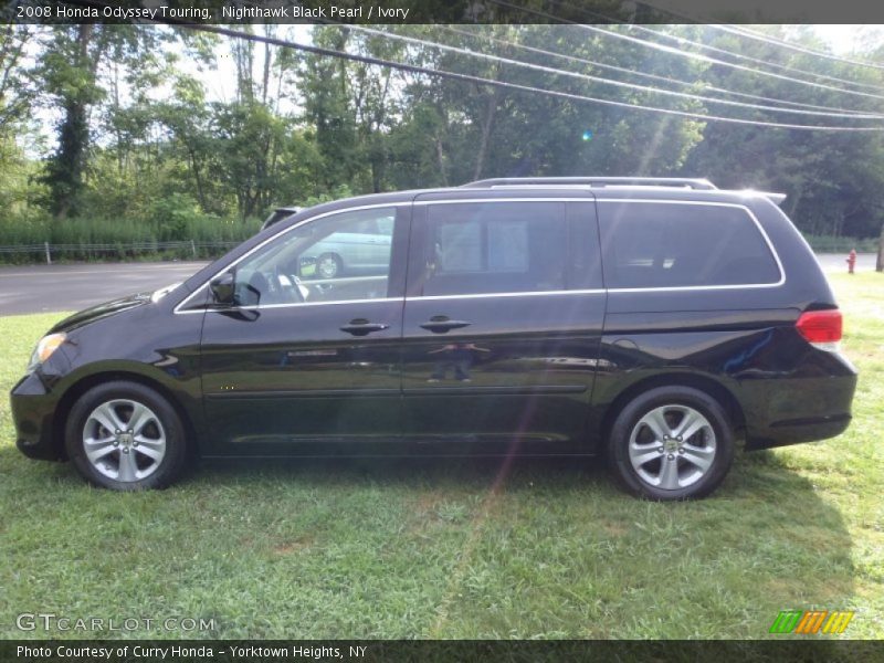 Nighthawk Black Pearl / Ivory 2008 Honda Odyssey Touring