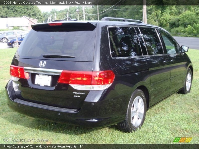 Nighthawk Black Pearl / Ivory 2008 Honda Odyssey Touring