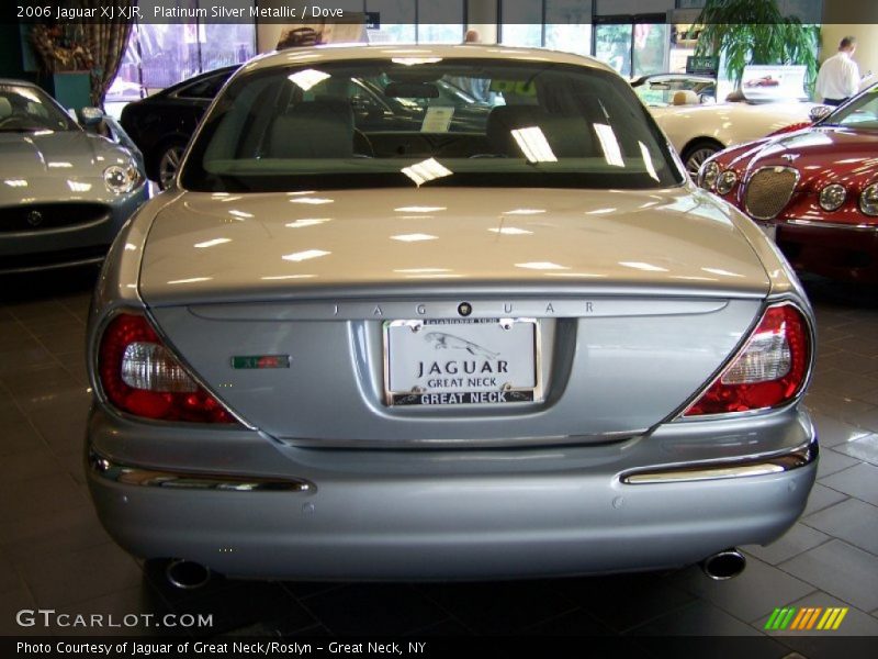 Platinum Silver Metallic / Dove 2006 Jaguar XJ XJR