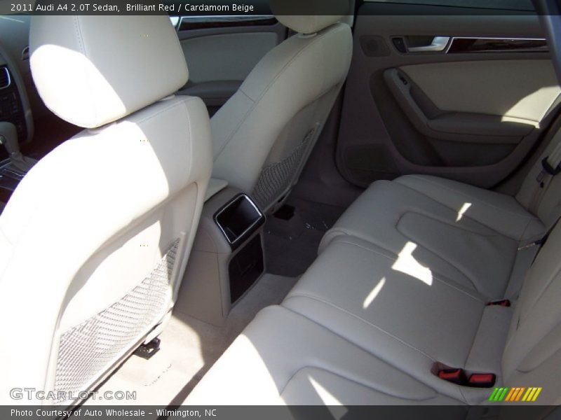 Brilliant Red / Cardamom Beige 2011 Audi A4 2.0T Sedan