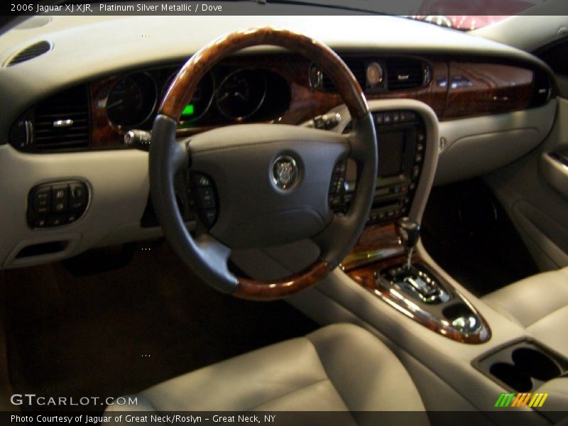 Platinum Silver Metallic / Dove 2006 Jaguar XJ XJR