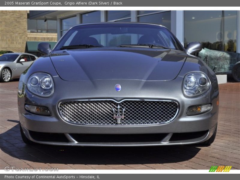 Grigio Alfiere (Dark Silver) / Black 2005 Maserati GranSport Coupe