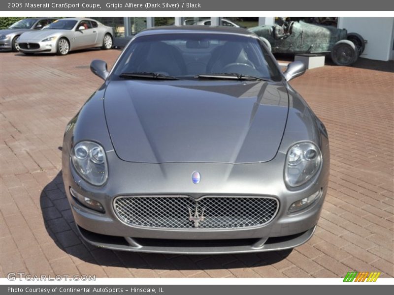 Grigio Alfiere (Dark Silver) / Black 2005 Maserati GranSport Coupe