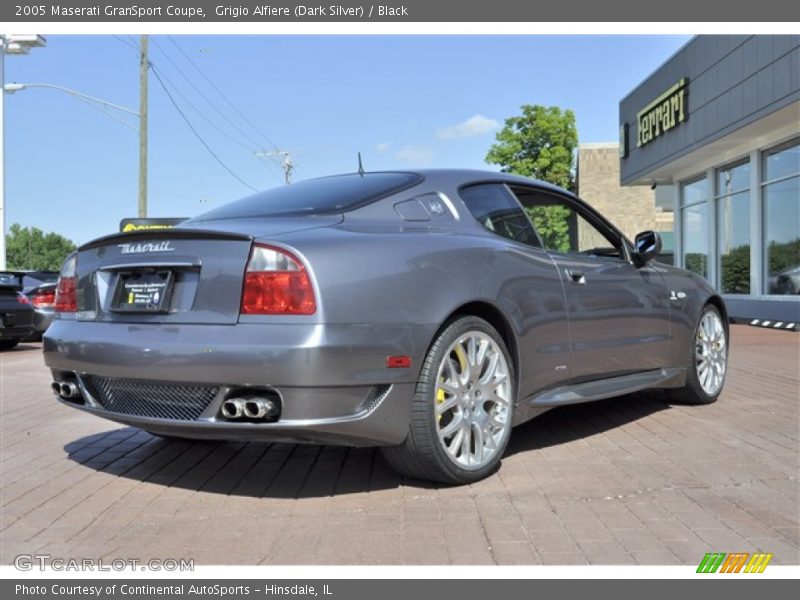 Grigio Alfiere (Dark Silver) / Black 2005 Maserati GranSport Coupe