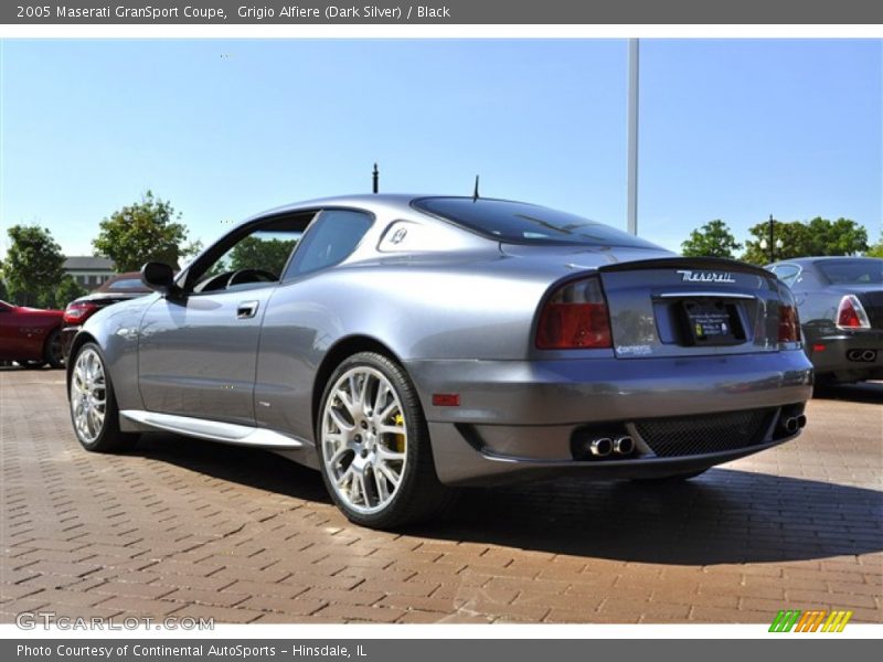 Grigio Alfiere (Dark Silver) / Black 2005 Maserati GranSport Coupe