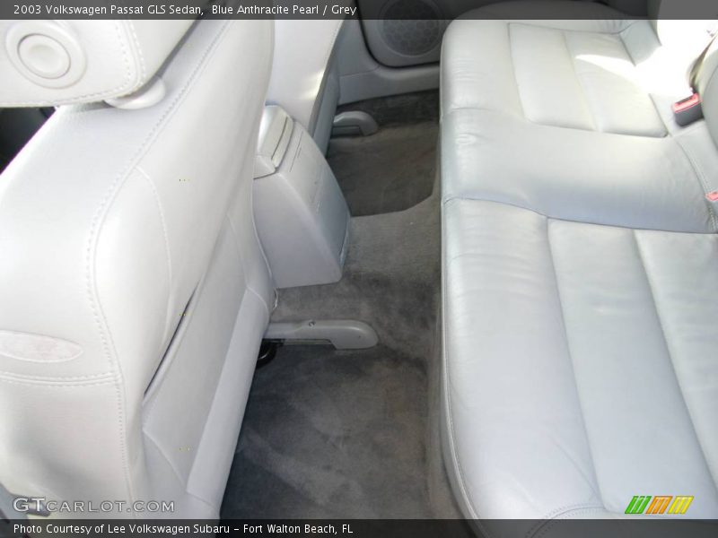 Blue Anthracite Pearl / Grey 2003 Volkswagen Passat GLS Sedan