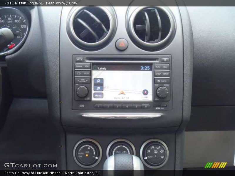 Pearl White / Gray 2011 Nissan Rogue SL