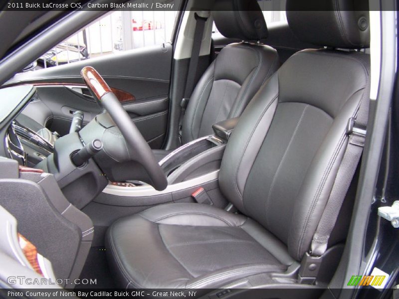  2011 LaCrosse CXS Ebony Interior