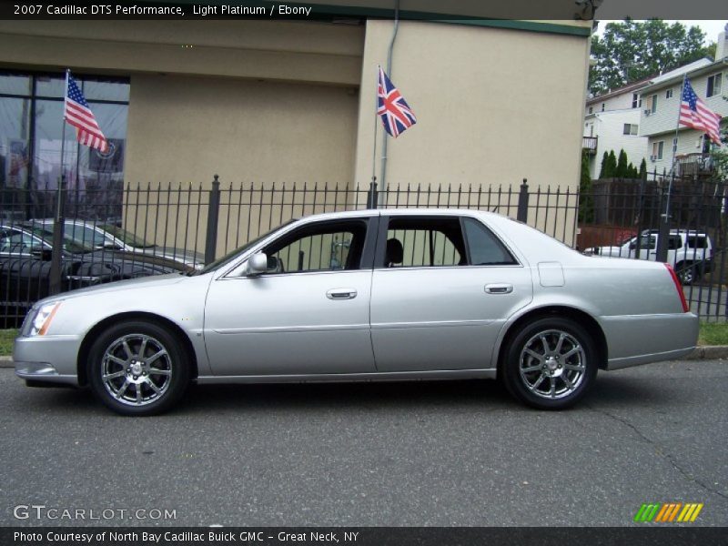 Light Platinum / Ebony 2007 Cadillac DTS Performance