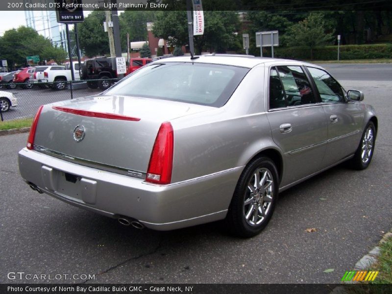 Light Platinum / Ebony 2007 Cadillac DTS Performance