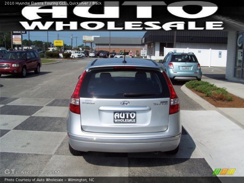 Quicksilver / Black 2010 Hyundai Elantra Touring GLS