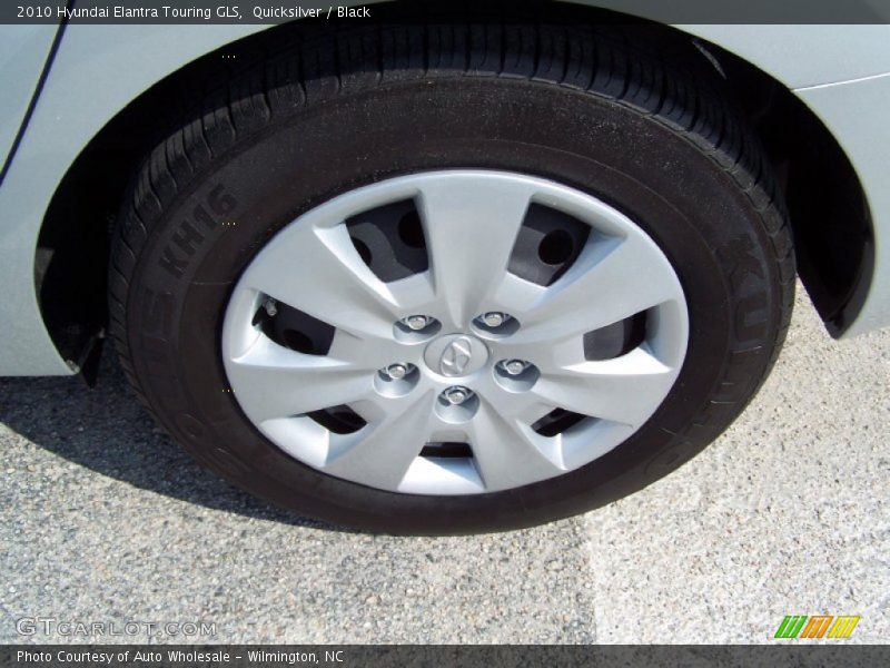 Quicksilver / Black 2010 Hyundai Elantra Touring GLS