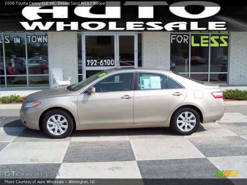 Desert Sand Mica / Bisque 2008 Toyota Camry XLE V6