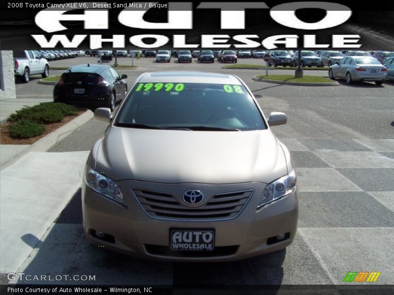 Desert Sand Mica / Bisque 2008 Toyota Camry XLE V6