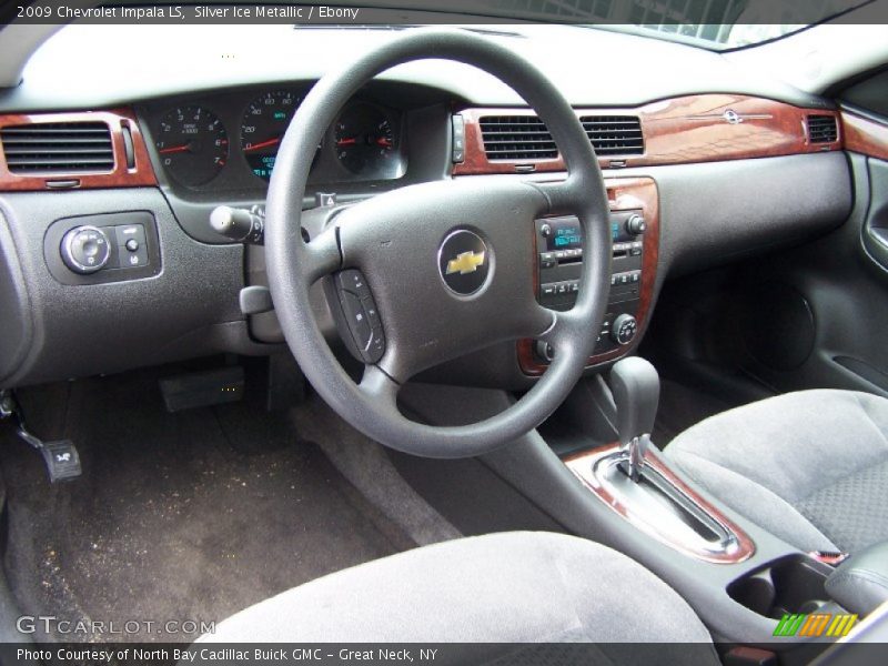 Silver Ice Metallic / Ebony 2009 Chevrolet Impala LS