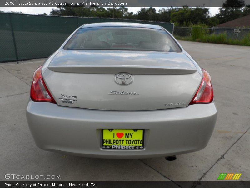 Lunar Mist Metallic / Dark Stone 2006 Toyota Solara SLE V6 Coupe