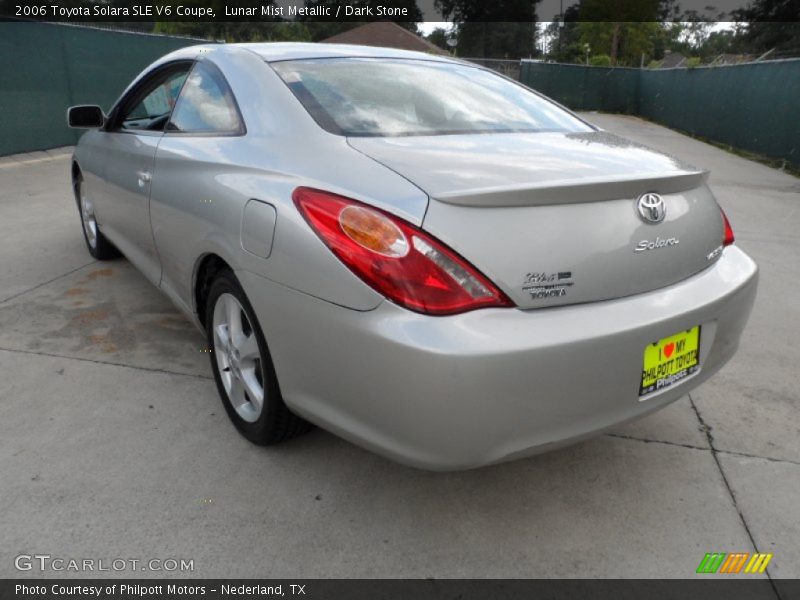 Lunar Mist Metallic / Dark Stone 2006 Toyota Solara SLE V6 Coupe