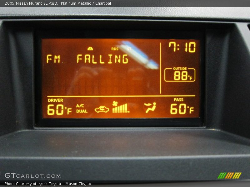 Platinum Metallic / Charcoal 2005 Nissan Murano SL AWD