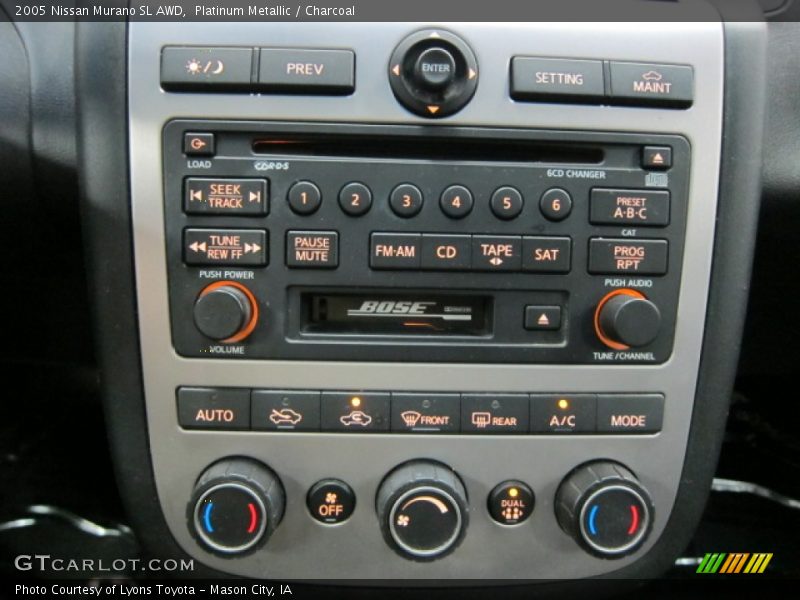 Platinum Metallic / Charcoal 2005 Nissan Murano SL AWD