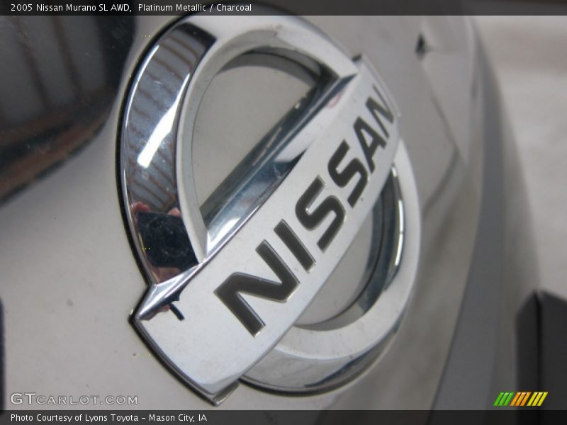 Platinum Metallic / Charcoal 2005 Nissan Murano SL AWD