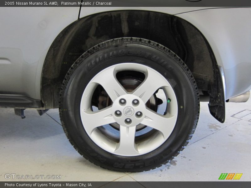 Platinum Metallic / Charcoal 2005 Nissan Murano SL AWD