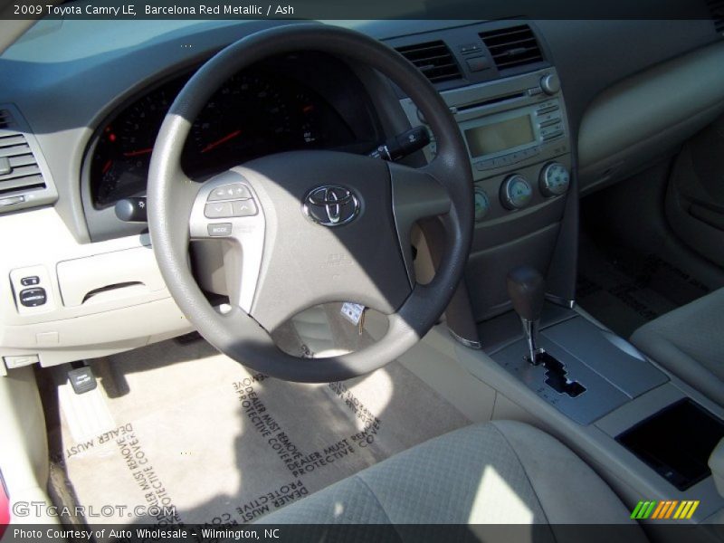 Barcelona Red Metallic / Ash 2009 Toyota Camry LE