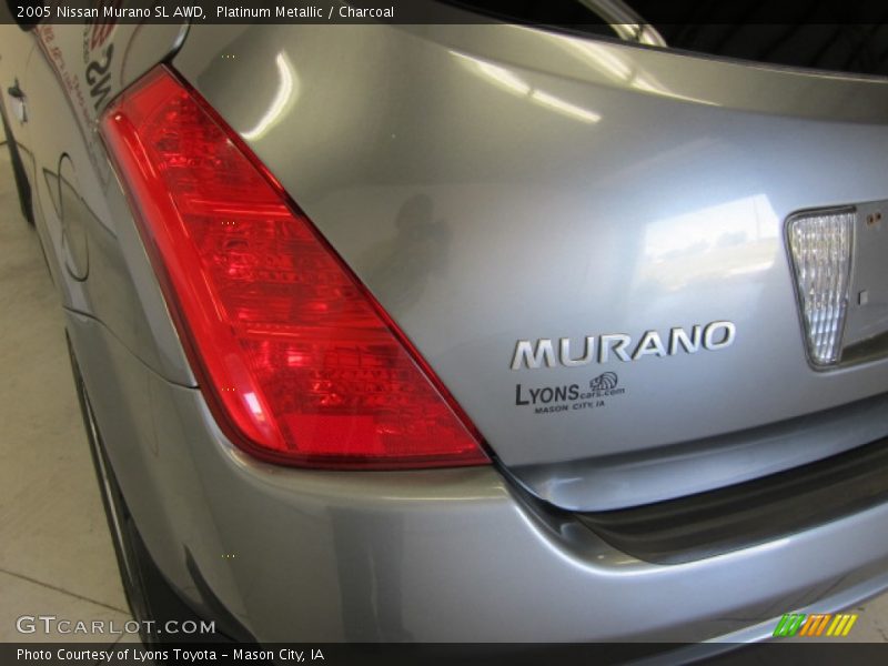 Platinum Metallic / Charcoal 2005 Nissan Murano SL AWD