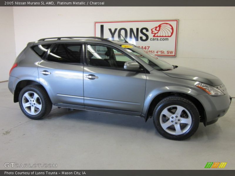 Platinum Metallic / Charcoal 2005 Nissan Murano SL AWD