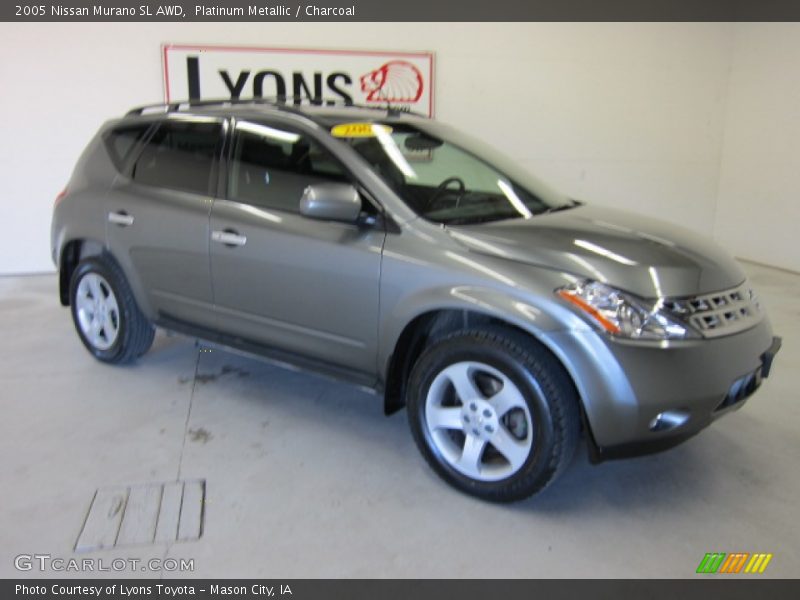 Platinum Metallic / Charcoal 2005 Nissan Murano SL AWD