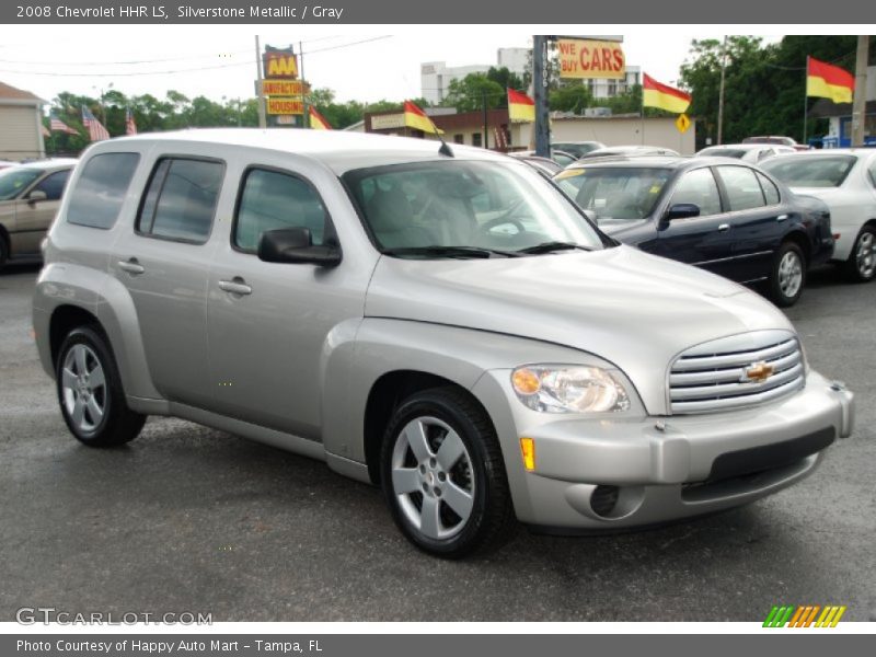 Silverstone Metallic / Gray 2008 Chevrolet HHR LS